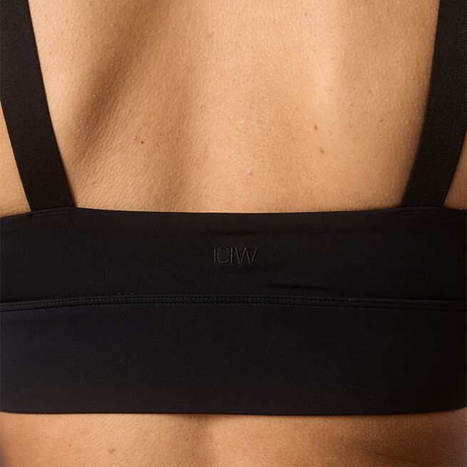 ICIW Shourai Sports Bra, Black Shourai Sports Bra, Black